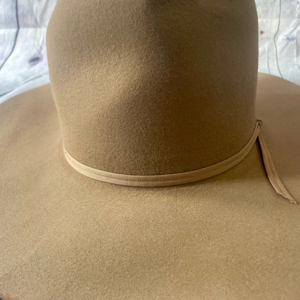 Vintage 1970’s Stetson Western Beaver Cowboy Hat In Excellent Condition 6 7/8 - Picture 14 of 16